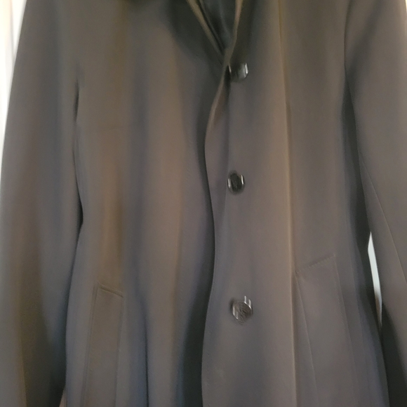 Burberry Black Overcoat - Picture 6 of 10